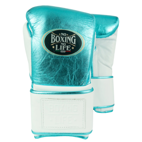 Luva de Treino Metálica No Boxing No Life - Fecho em Velcro