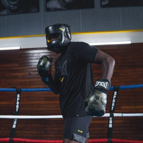 Capacete Everlast Elite - Proteção facial