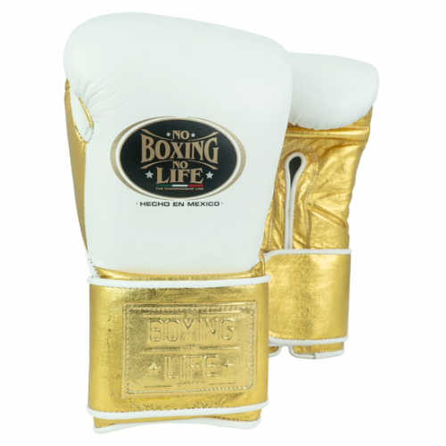 Luva de Treino Metálica No Boxing No Life - Fecho em Velcro