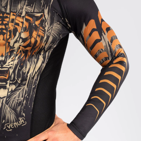 Camiseta de compressão Venum Tiger - manga longa