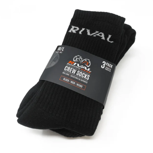 Meia Rival Crew - Pacote com 3 pares