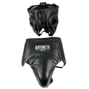 Conjunto Bayoneta - Capacete e Coquilha