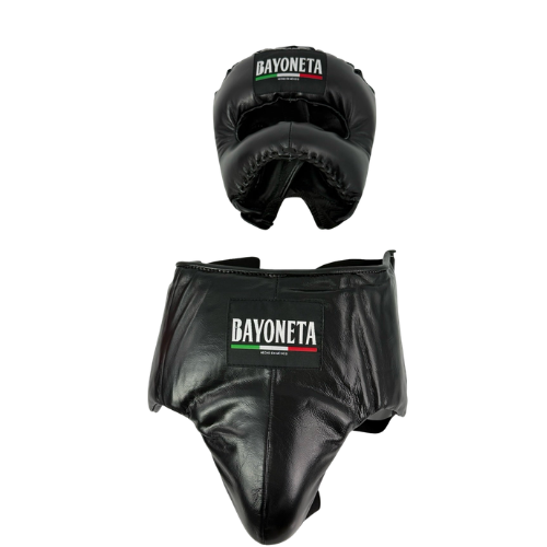 Conjunto Bayoneta - Capacete e Coquilha