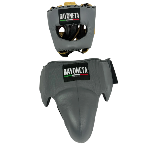 Conjunto Bayoneta - Capacete e Coquilha