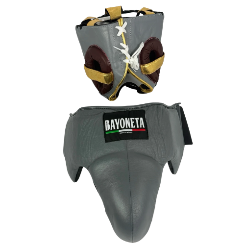 Conjunto Bayoneta - Capacete e Coquilha