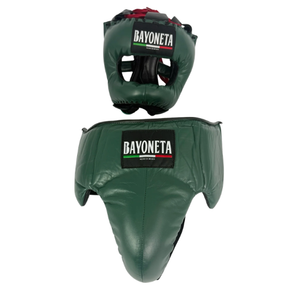 Conjunto Bayoneta - Capacete e Coquilha