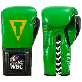 Luva Tittle WBC - Velcro e cadarço