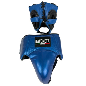 Conjunto Bayoneta - Capacete e Coquilha