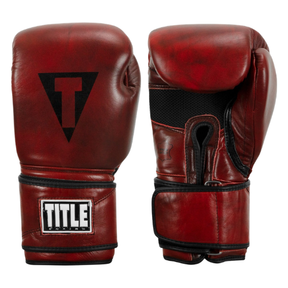 Luva TITLE Boxing Blood Red