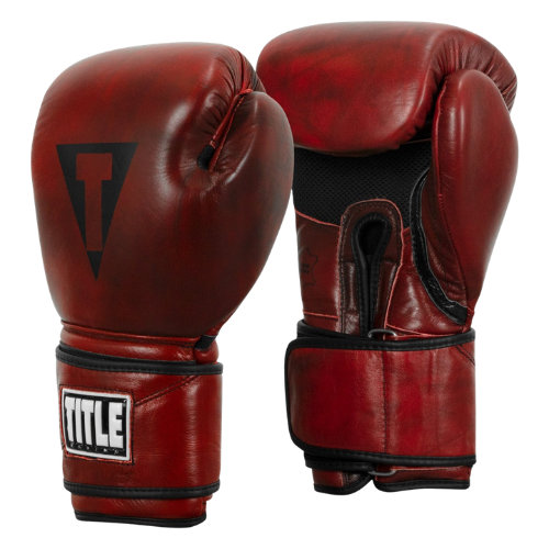 Luva TITLE Boxing Blood Red