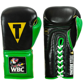 Luva Tittle WBC - Velcro e cadarço