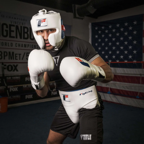 Capacete Fighting - Couro