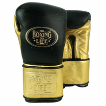 Luva de Treino Metálica No Boxing No Life - Fecho em Velcro