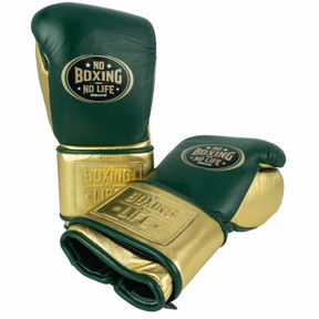 Luva de Treino Metálica No Boxing No Life - Fecho em Velcro