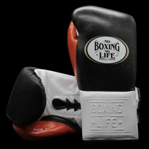 Luvas de treino No Boxing No Life - Cadarço