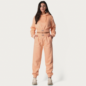 Conjunto feminino Rival - Calça + Moletom Cropped