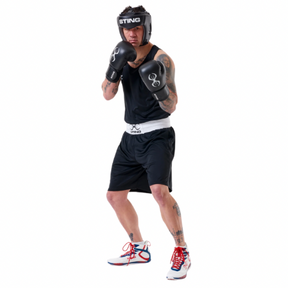 Capacete aberto Sting Orion - Aprovadas pela USA Boxing Masters