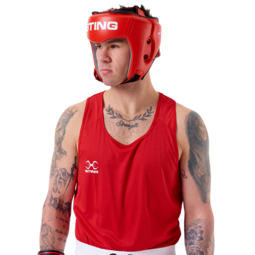 Capacete aberto Sting Orion - Aprovadas pela USA Boxing Masters