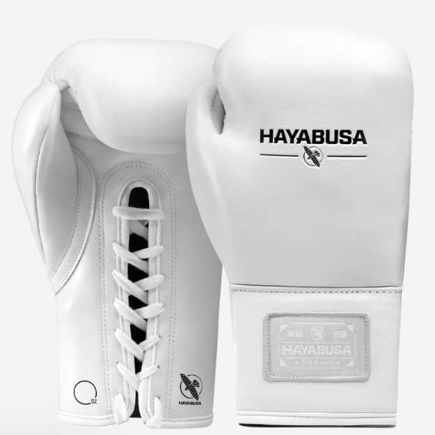 Luva de Boxe Profissional de Crina de Cavalo - Hayabusa Pro Horsehair Fight