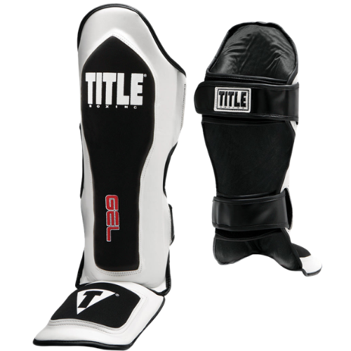 Caneleira e Protetor de Pé Title Boxing Gel Elite Pro