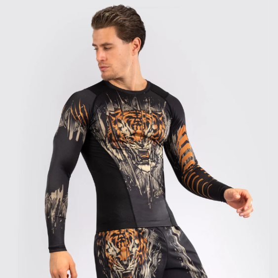 Camiseta de compressão Venum Tiger - manga longa