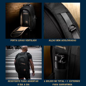 Mochila de treino Hayabusa Mayweather - com porta luvas
