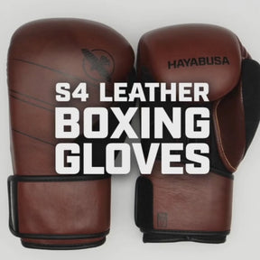 Luva de Boxe Hayabusa S4 - versão de couro