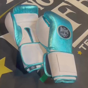 Luva de Treino Metálica No Boxing No Life - Fecho em Velcro